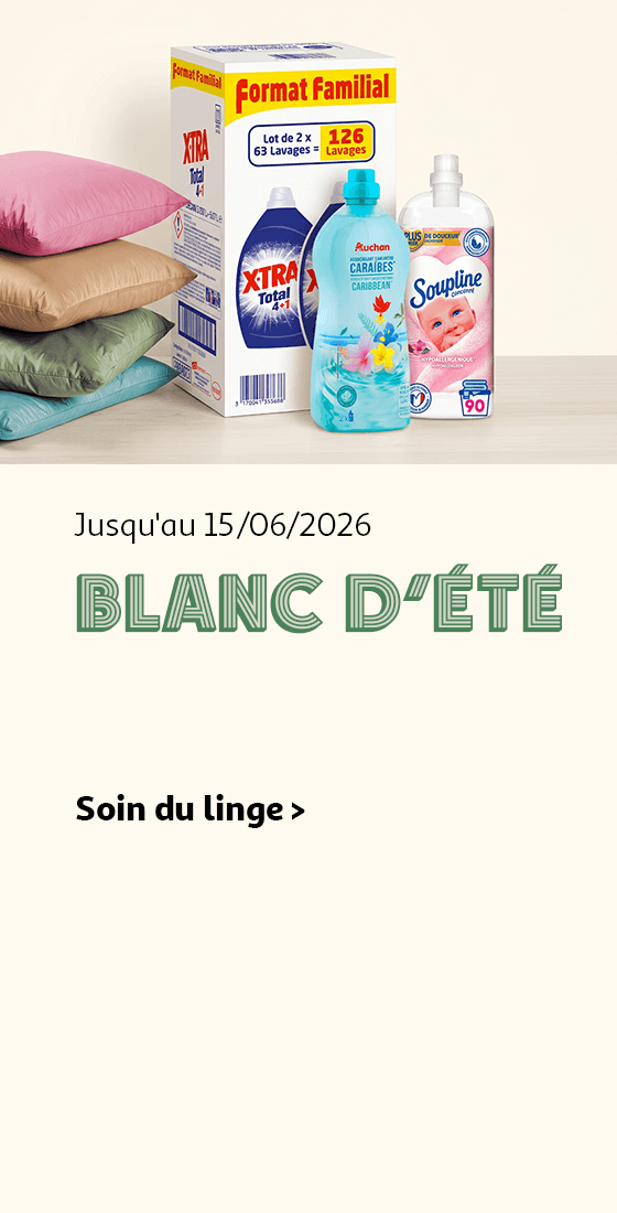 Jusqu'au 15/06/2026, blanc d'été