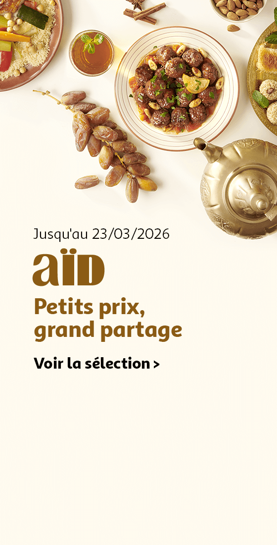 Jusqu'au 23/03/2026, Aïd, petits prix, grand partage