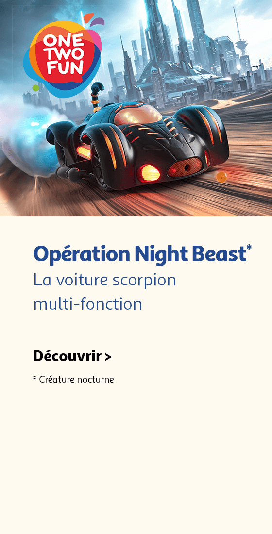 Opération Night Beast* La voiture scorpion multi-fonction