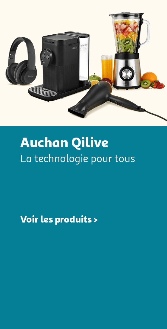 Auchan Qilive, la technologie pour tous