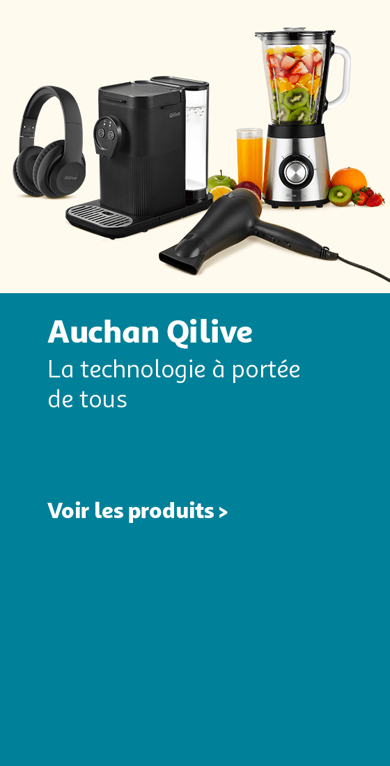 Auchan Qilive, la technologie à portée de tous