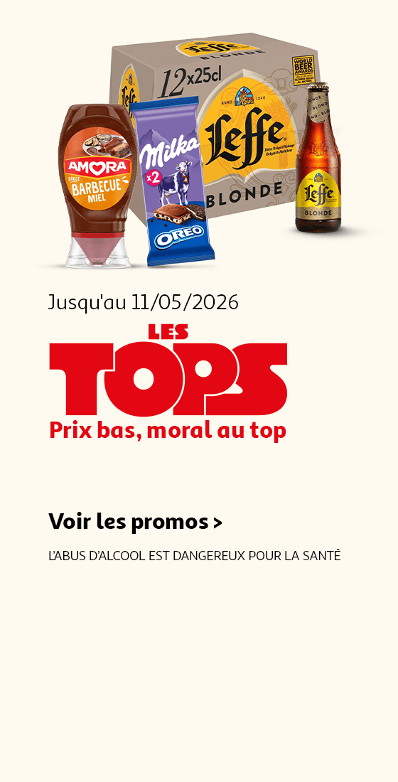 Jusqu'au 11/05/2026, prix bas, moral au top
