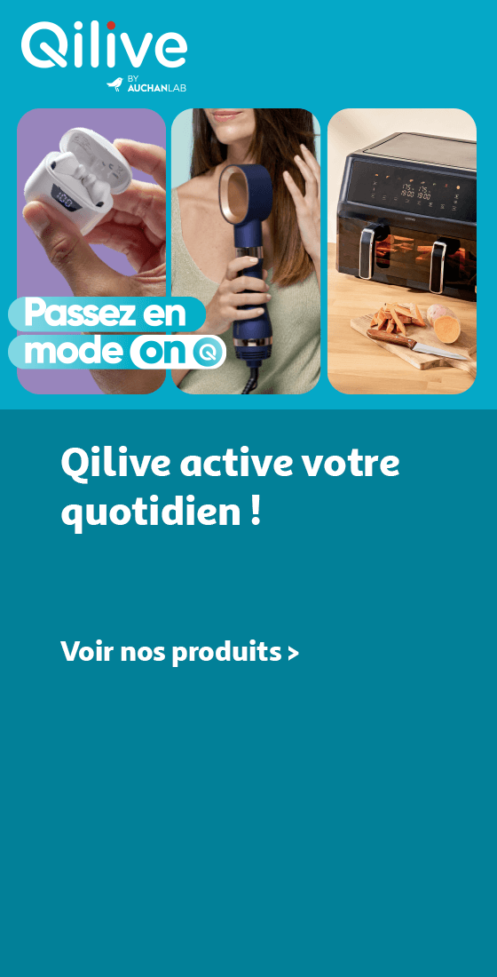 Qilive. Live stronger, live longer !* (*vivre plus fort, vivre plus longtemps)