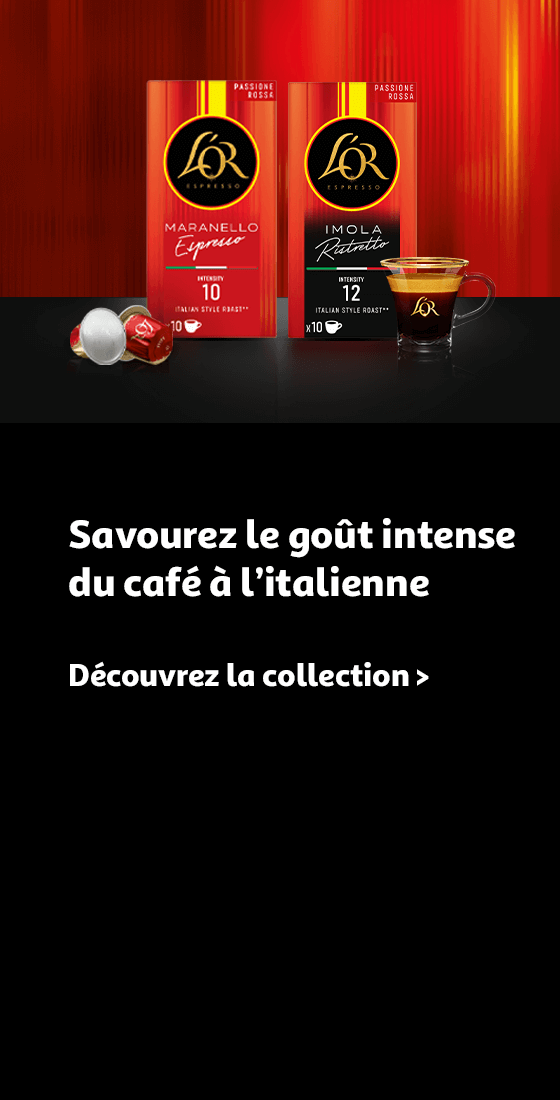 Jusqu'au 04/12/2024, Savourez le goût intense du café à l'italienne