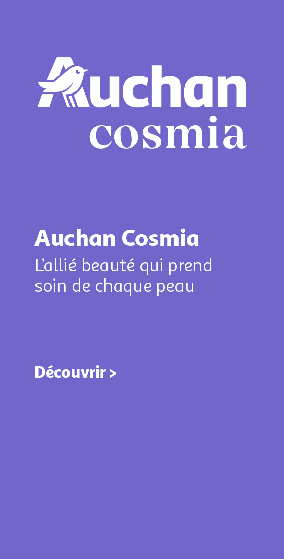 Auchan Cosmia : l'allié beauté qui prend soin de chaque peau