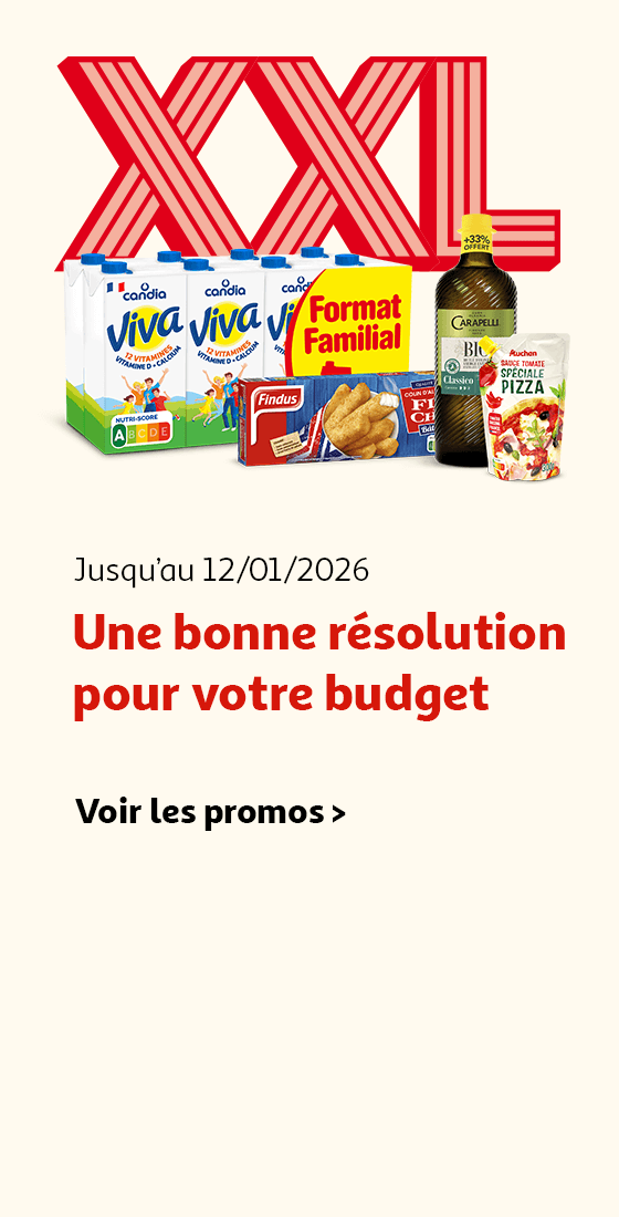 Jusqu'au 12/01/2026,  XXL, une bonne résolution pour votre budget