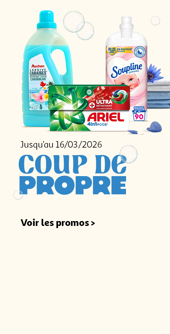 Jusqu'au 16/03/2026 : Coup de propre