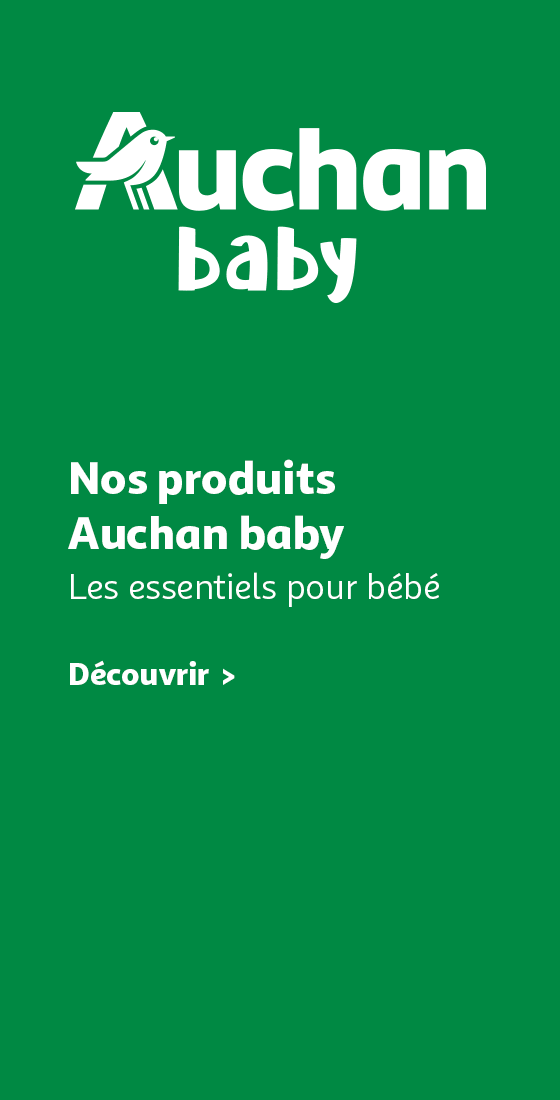 Auchan Baby : les essentiels pour bébé