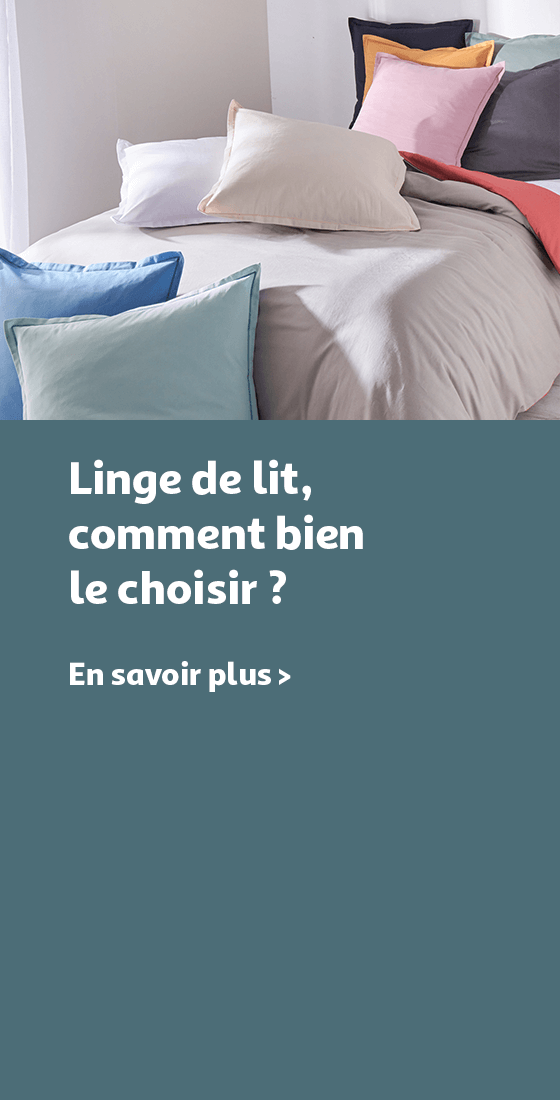 Bien choisir son linge de lit