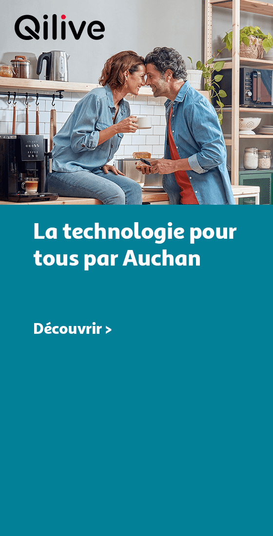 Qilive, la technologie pour tous par Auchan