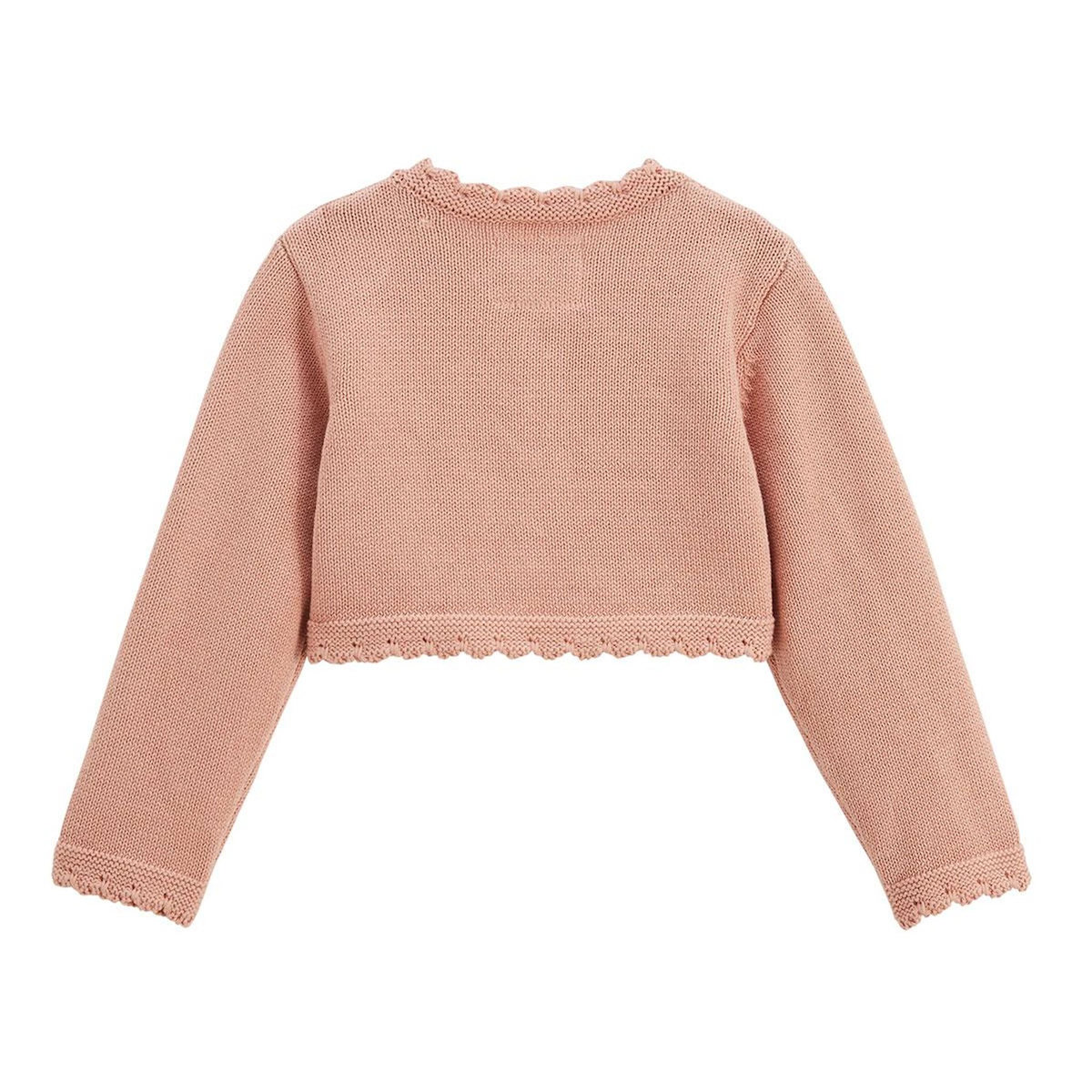 Petit Béguin Gilet enfant en tricot Poésie d'été