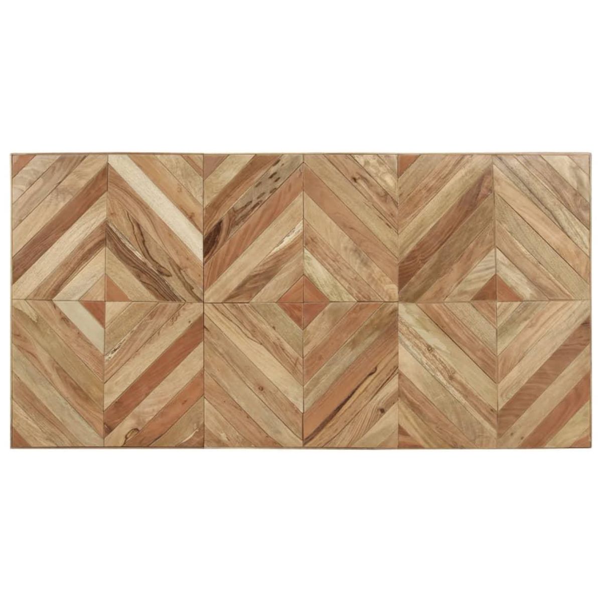 VIDAXL Table a manger 180x90x76 cm Bois massif d'acacia et de manguier