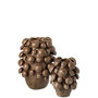 Voir la diapositive 2 : Paris Prix Vase Champignon en Argile  Fungi  32cm Marron