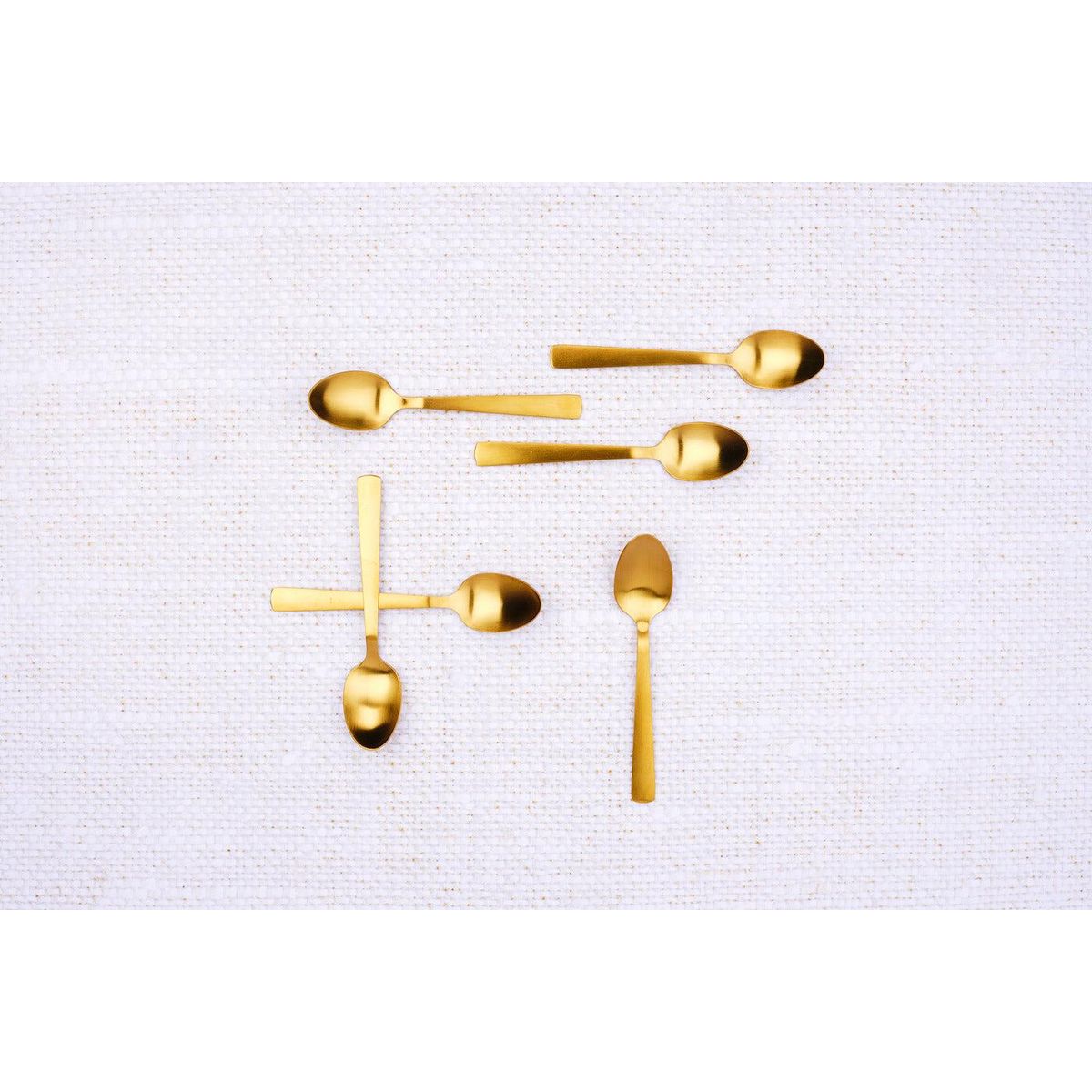 BJORN Coffret 6 petites cuillères TELMO - Gold