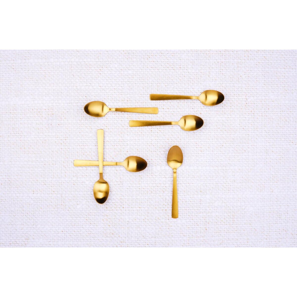 BJORN Coffret 6 petites cuillères TELMO - Gold