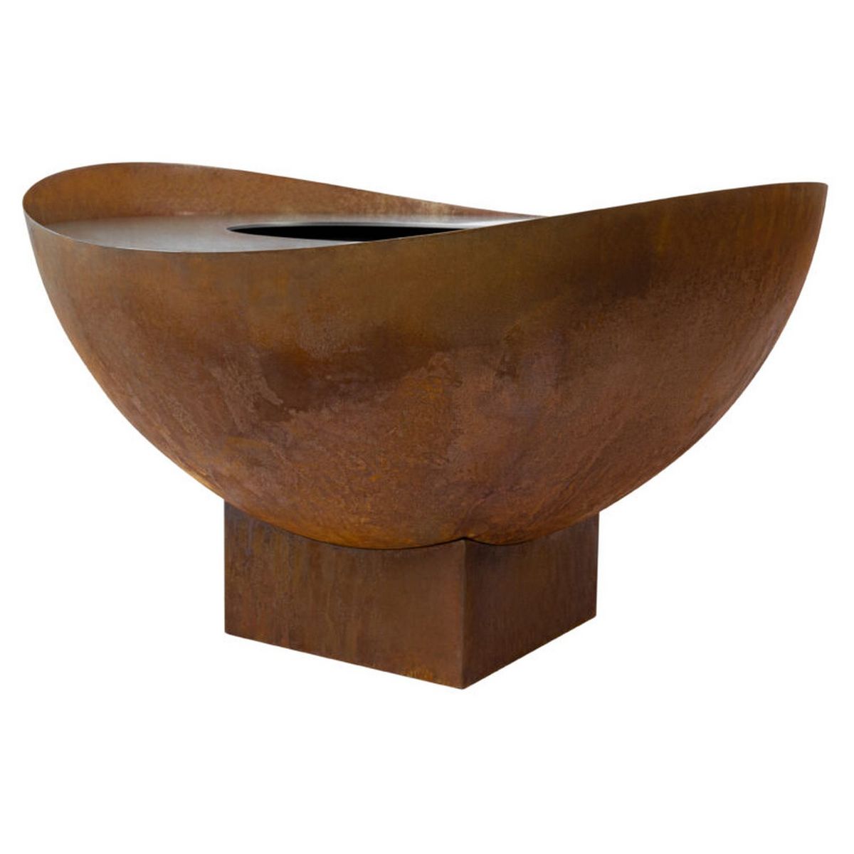 Brasero Feu du jardin Ø 98 x 57 cm WAVE - Brun