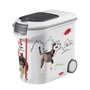 Voir la diapositive 2 : CURVER Conteneur a croquettes CURVER - 35L/12 kg - PETS COLLECTION - Pour chien
