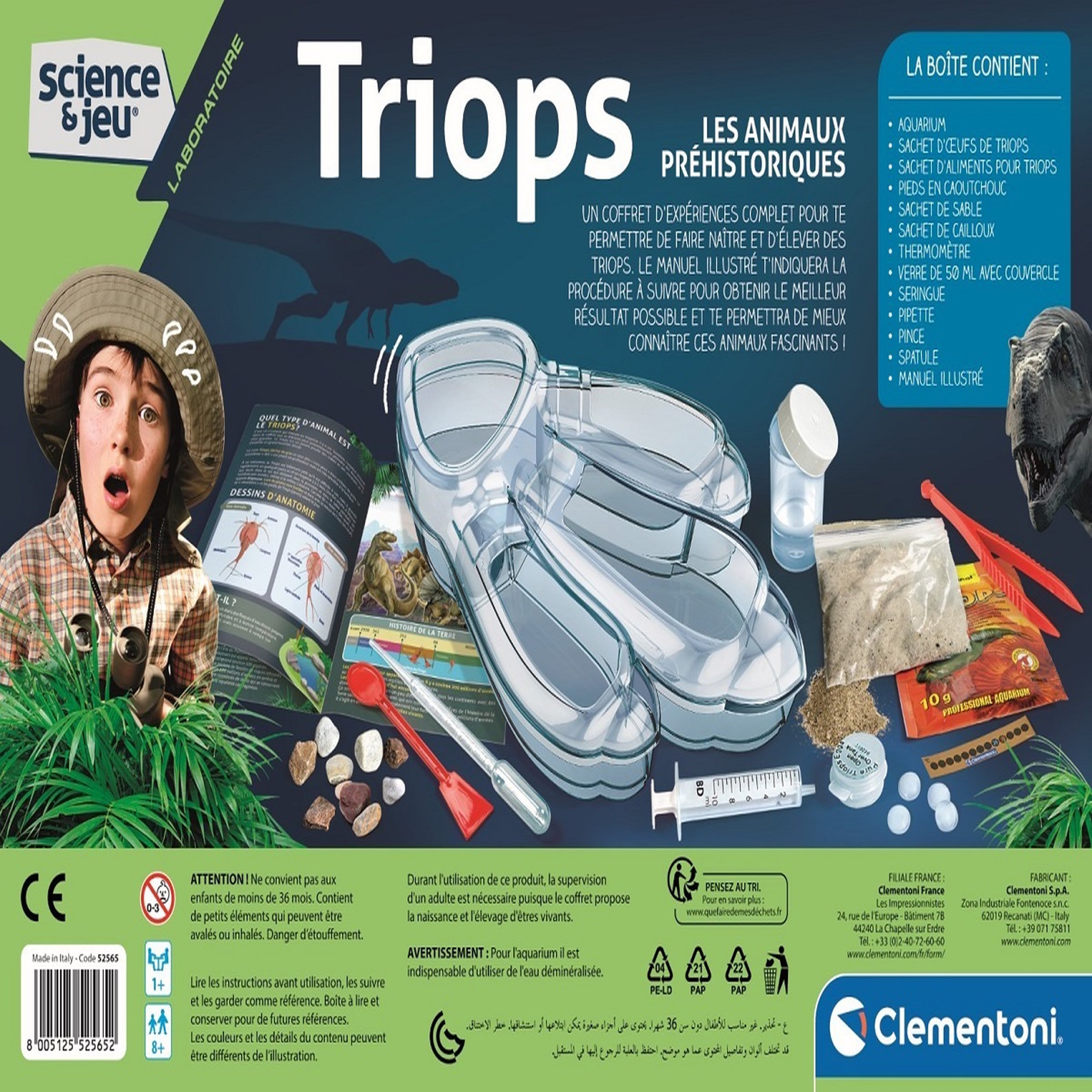 Voir la diapositive 4 : CLEMENTONI Les Triops