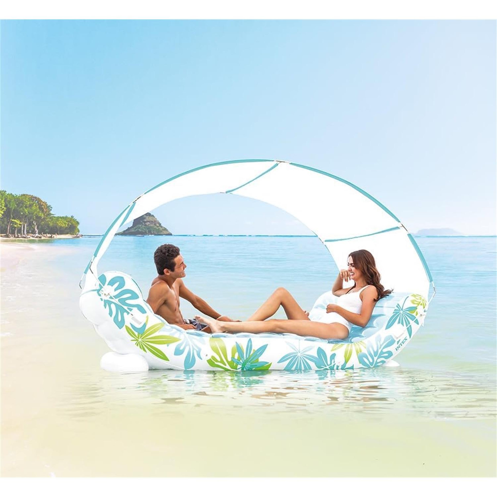 Voir la diapositive 2 : INTEX Tropical Canopy Lounge
