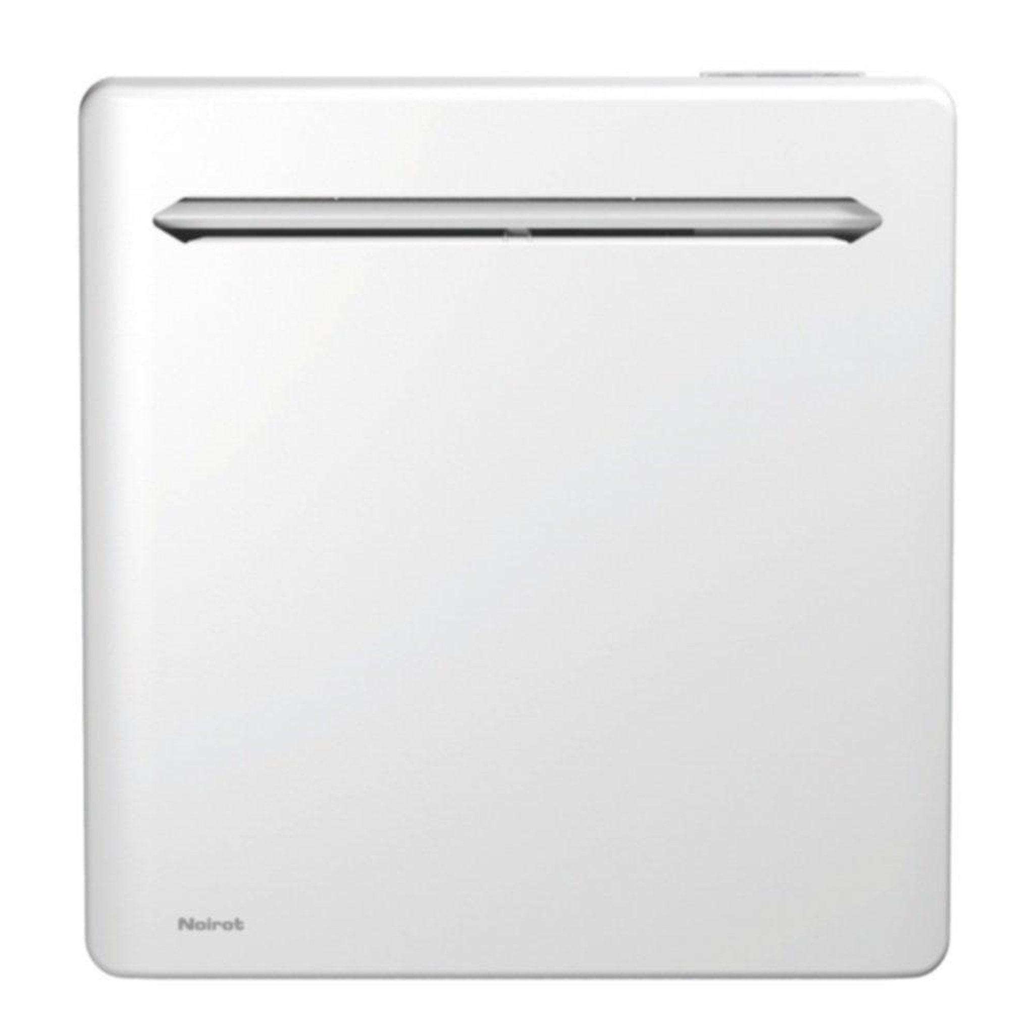 NOIROT Radiateur à inertie sèche horizontal - alliage - fonte - thermostat électronique - 1000 w - blanc