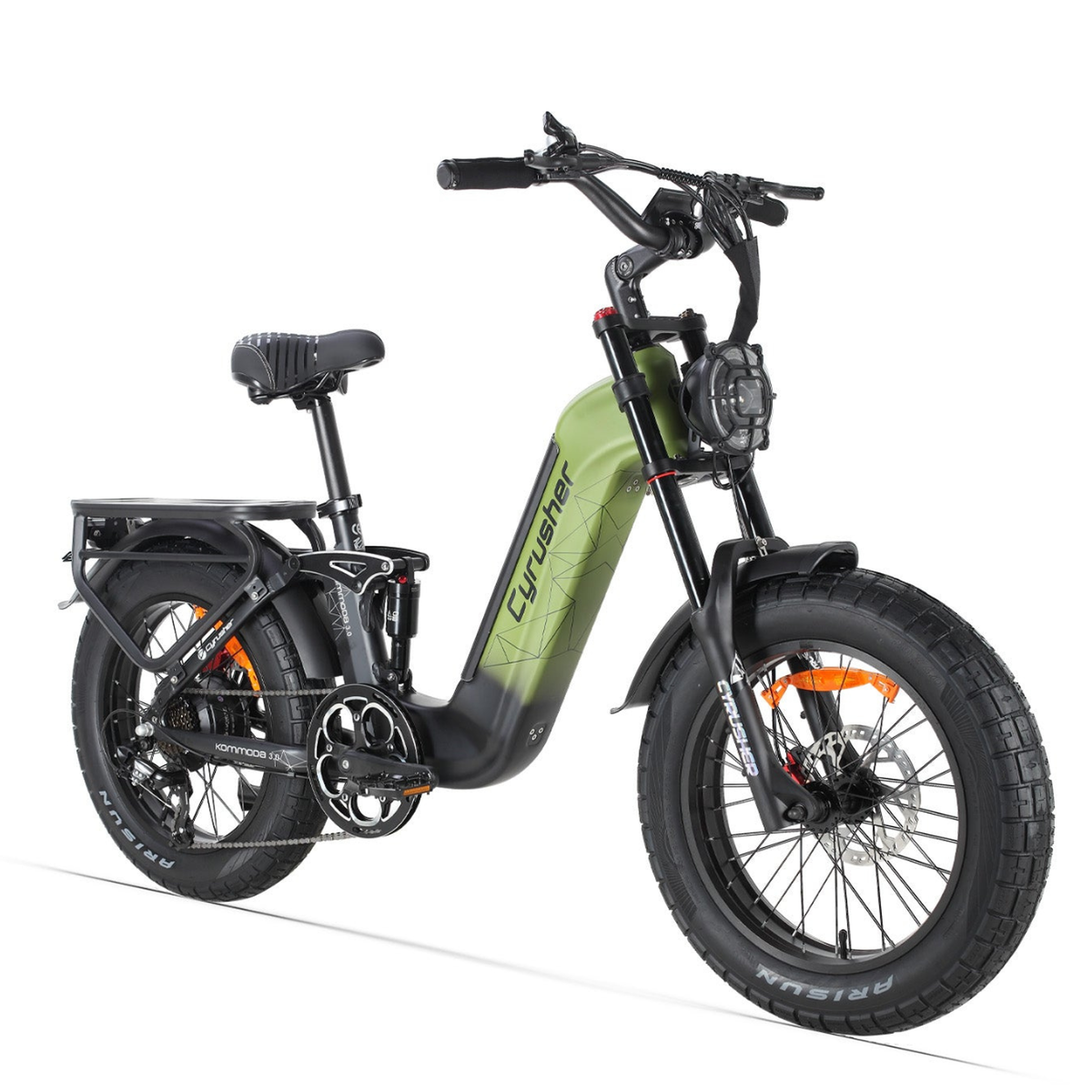 Voir la diapositive 2 : CYRUSHER Vélo électrique Fat Bike Cyrusher Kommoda 3.0