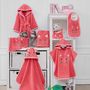 Voir la diapositive 3 : Sensei Maison Ensemble enfant 1 serviette de toilette + 1 drap de bain MISTY LE CHAT