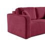 Voir la diapositive 6 : BEST MOBILIER Miro - canapé droit 2 places - en velours texturé