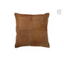 Voir la diapositive 2 : Paris Prix Coussin Effet Peau  Norbert  45x45cm Camel Foncé