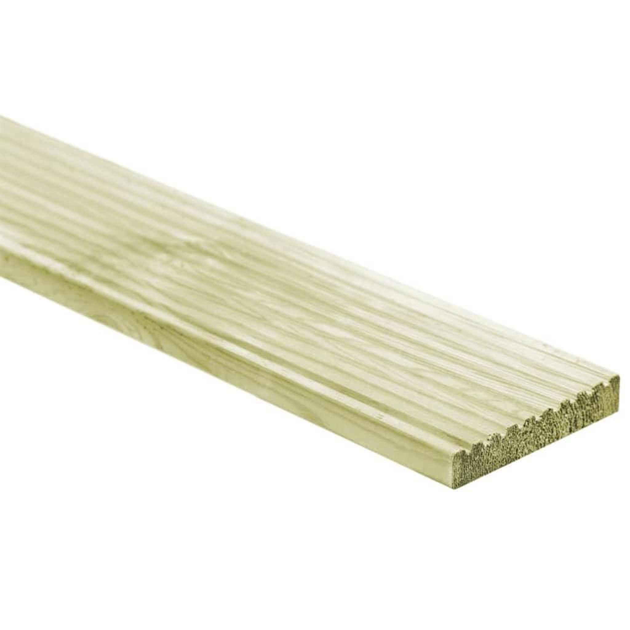 Voir la diapositive 2 : VIDAXL Panneaux de terrasse 16 pcs 2,32 m² 1 m Pin massif impregne