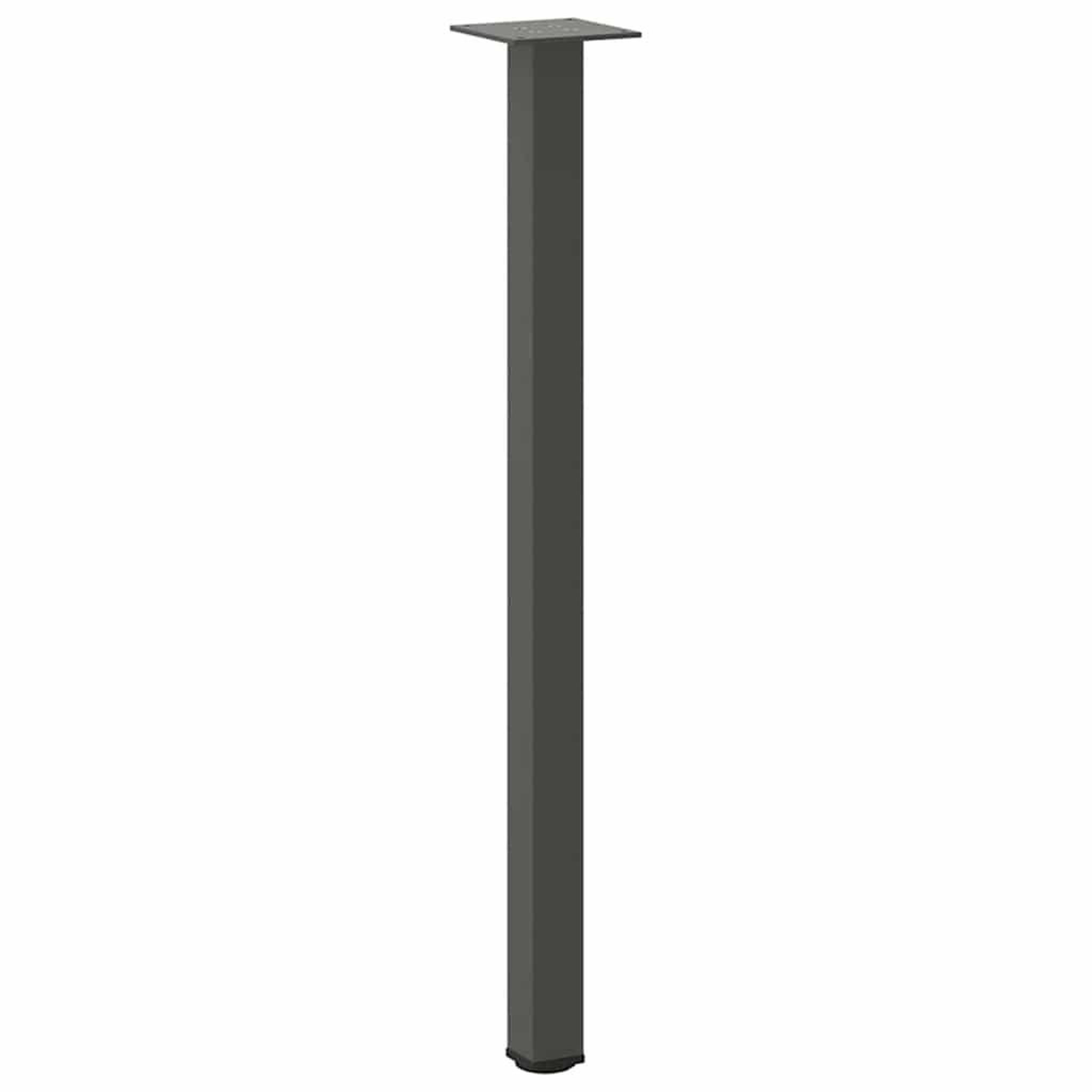 Voir la diapositive 4 : VIDAXL Pieds de table basse 4 pcs anthracite 72-74 cm acier