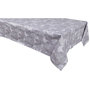 Voir la diapositive 1 : HABITABLE Nappe en toile cirée rectangulaire Moze - 140 x 200 cm - Gris