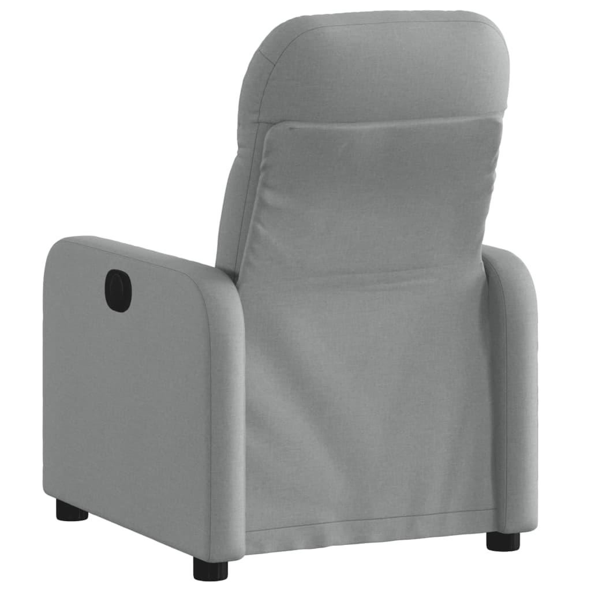 Voir la diapositive 3 : VIDAXL Fauteuil inclinable Gris clair Tissu