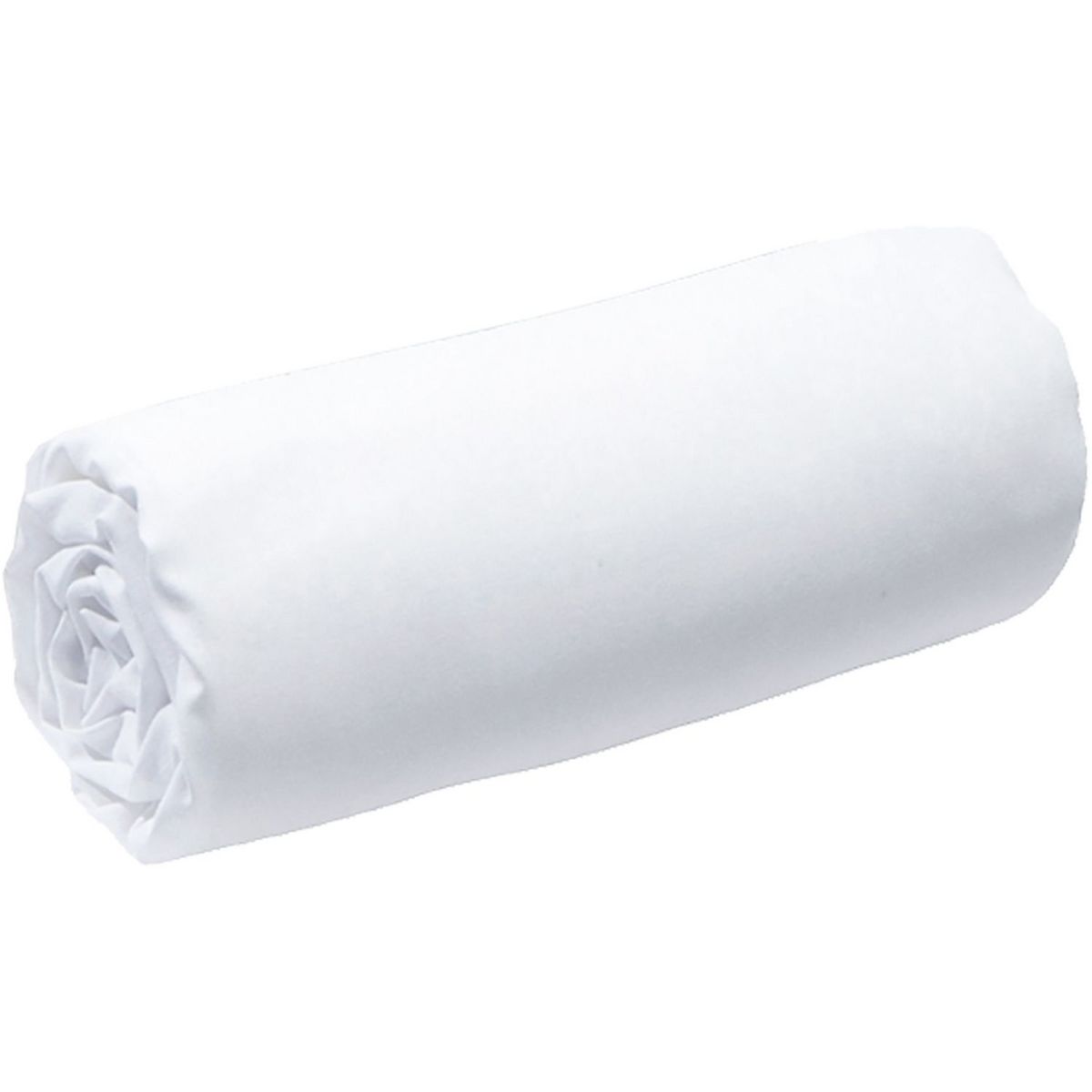 Drap housse uni en coton percale TPR