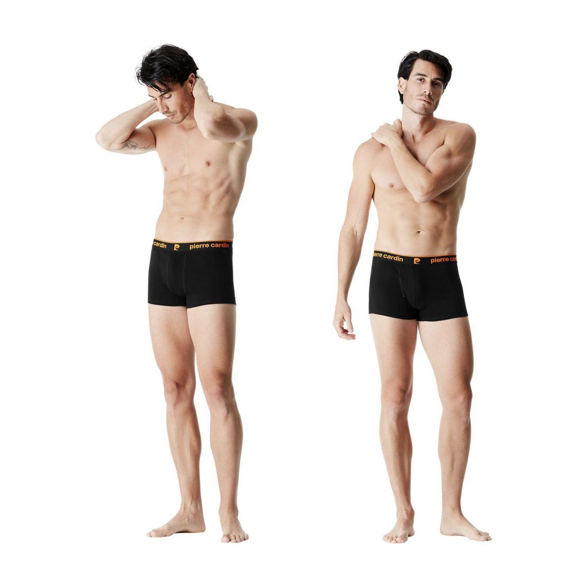 PIERRE CARDIN Lot de 4 boxers homme en coton Classic