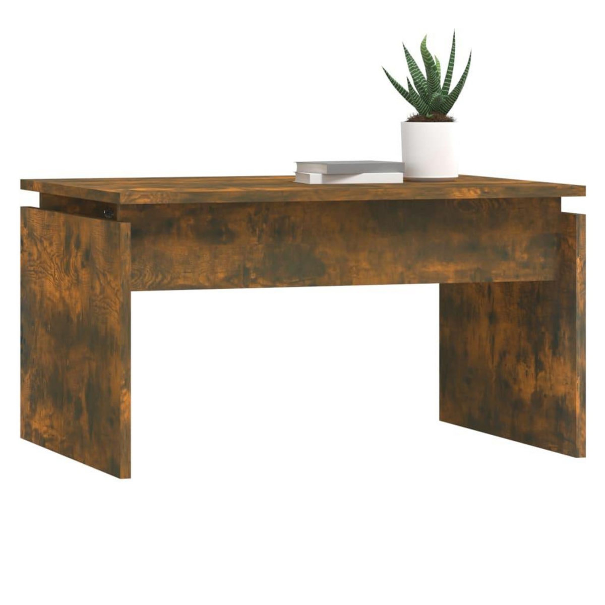 VIDAXL Table basse Chene fume 68x50x38 cm Bois d'ingenierie