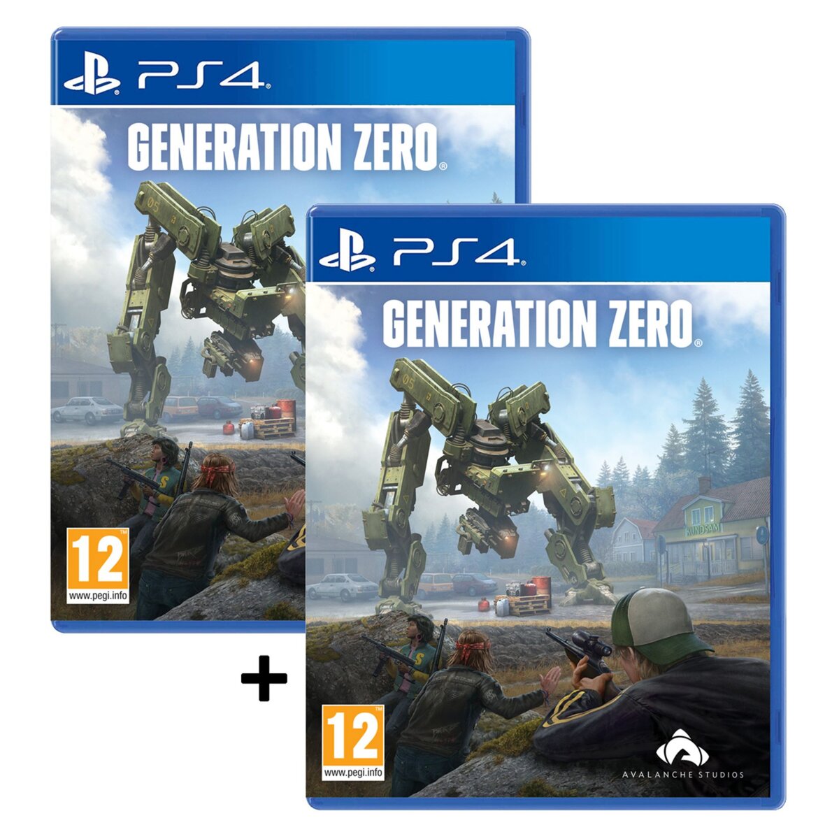 KOCH MEDIA Pack 2 jeux Generation Zero PS4