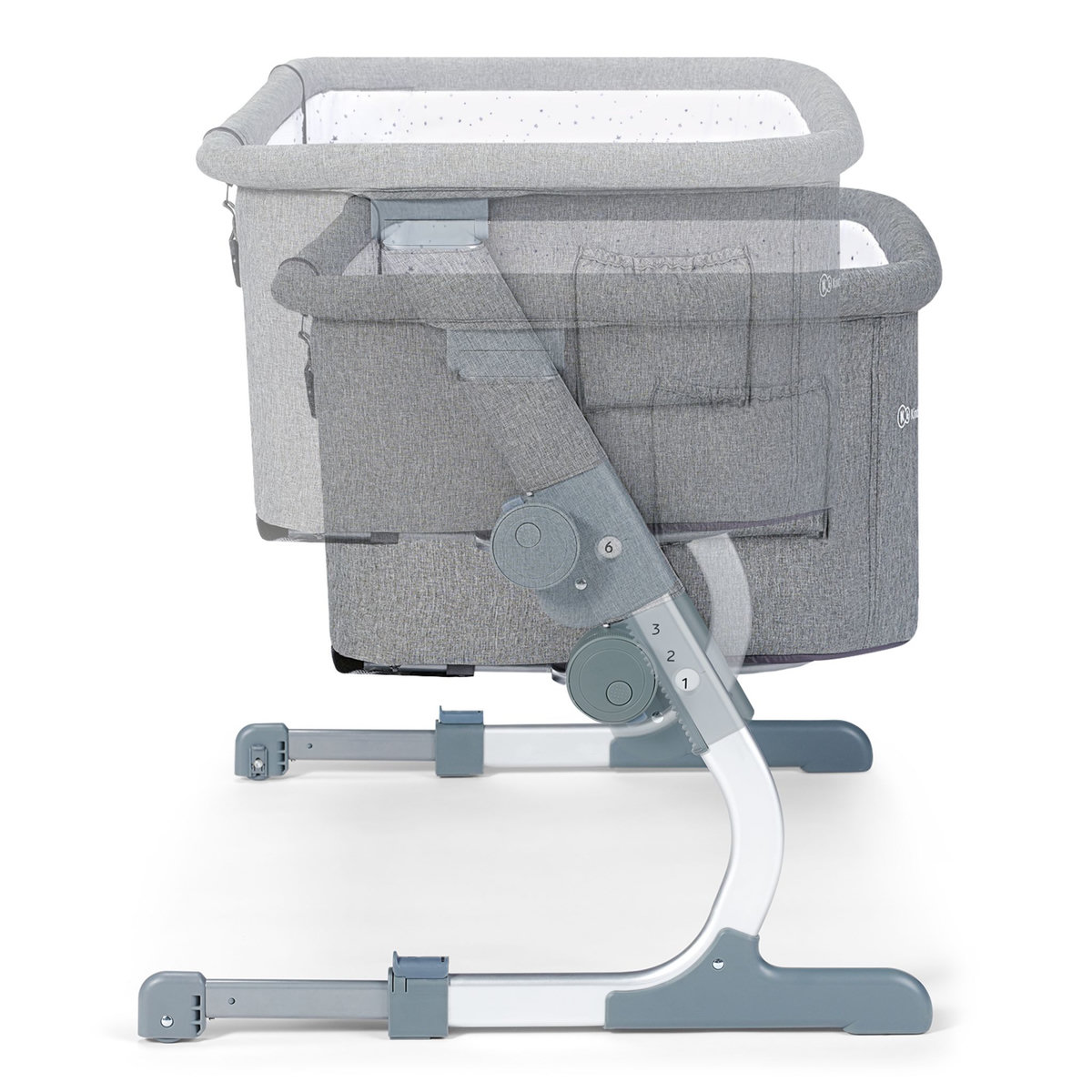 KINDERKRAFT Berceau cododo Uno UP - Gris