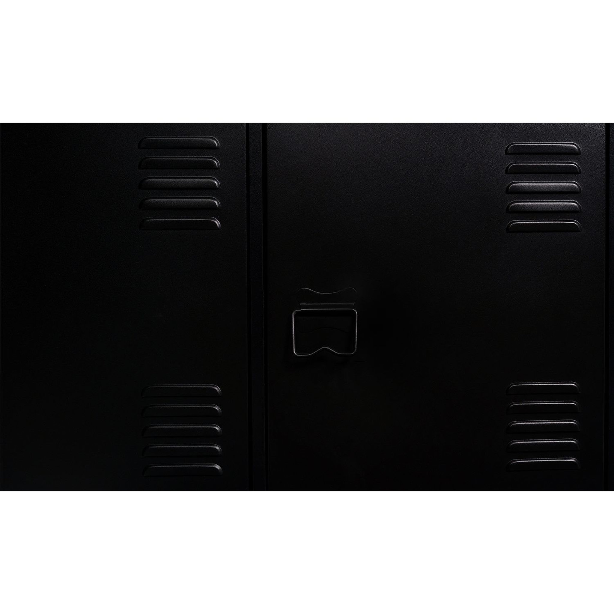Voir la diapositive 4 : Meuble TV métal 3 portes L160 cm JAMES