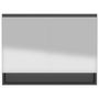 Voir la diapositive 5 : VIDAXL Armoire a miroir de salle de bain 80x15x60 cm MDF anthracite