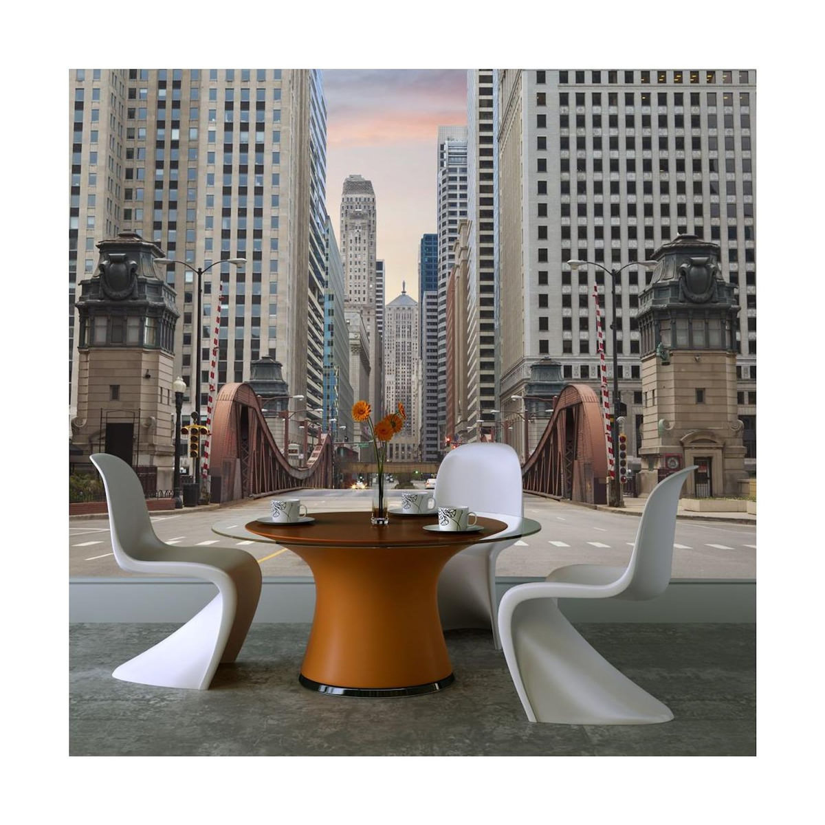 Paris Prix Papier Peint  Chicago Street