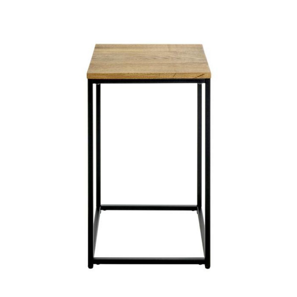 Paris Prix Table d'Appoint  Pika  60cm Chêne & Noir