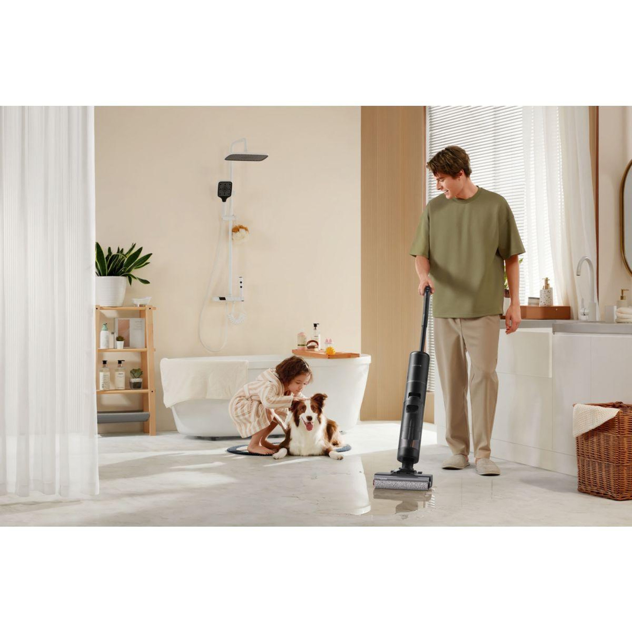Voir la diapositive 3 : DREAME Aspirateur laveur H12 Pro Ultra