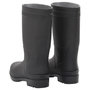 Voir la diapositive 5 : VIDAXL Bottes de pluie noir taille 39 PVC