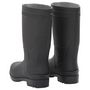 Voir la diapositive 5 : VIDAXL Bottes de pluie noir taille 39 PVC