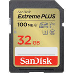 SANDISK Carte mémoire SD SanDisk Extreme Plus SDHC UHS I U3 Class10 32 Go