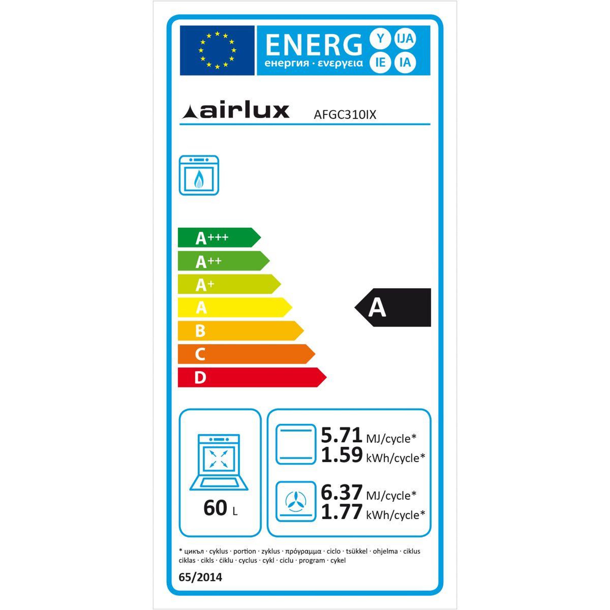 Voir la diapositive 5 : Airlux Four encastrable afgc310ix