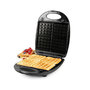 Voir la diapositive 3 : Domo Croques gaufre 2 plaques 1200w - DO9295C