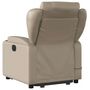 Voir la diapositive 5 : VIDAXL Fauteuil inclinable de massage electrique cappuccino similicuir