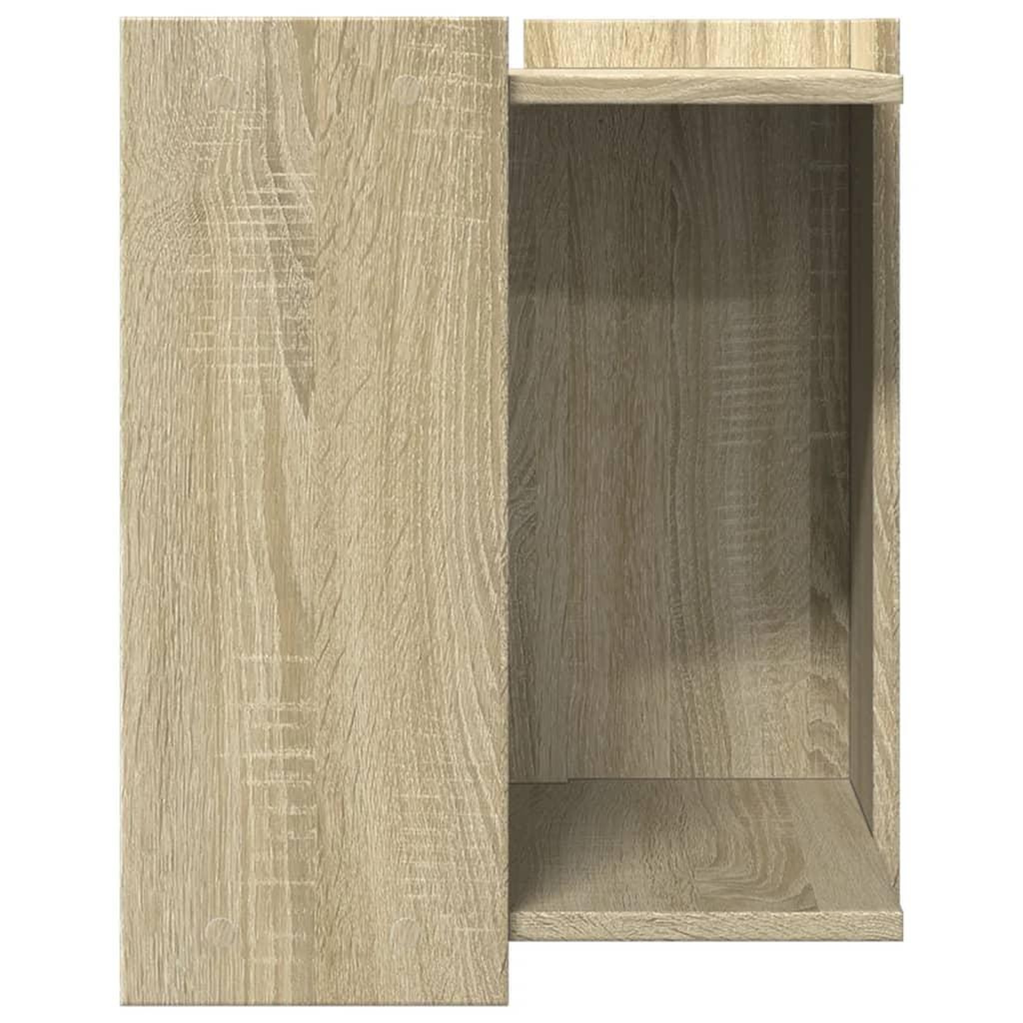 Voir la diapositive 5 : VIDAXL Meuble de bac a litiere pour chat chene sonoma bois ingenierie