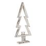 Voir la diapositive 2 : Paris Prix Photophore en Bois  Sapin de Noël  60cm Naturel